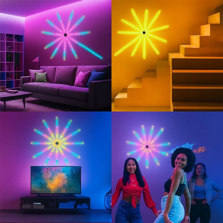 Led Effet Feu D’artifice 🎆