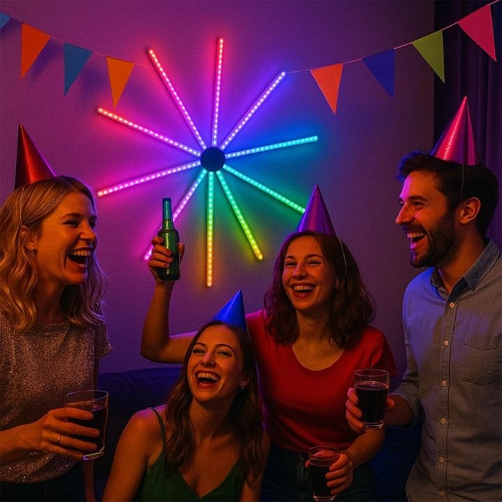 Led Effet Feu D’artifice 🎆