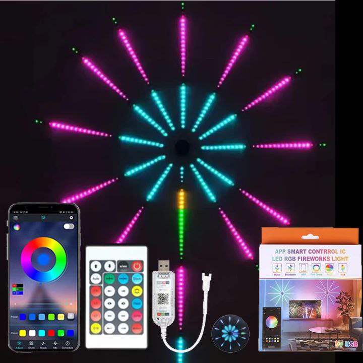 Led Effet Feu D’artifice 🎆